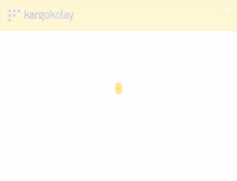 Tablet Screenshot of kargokolay.com